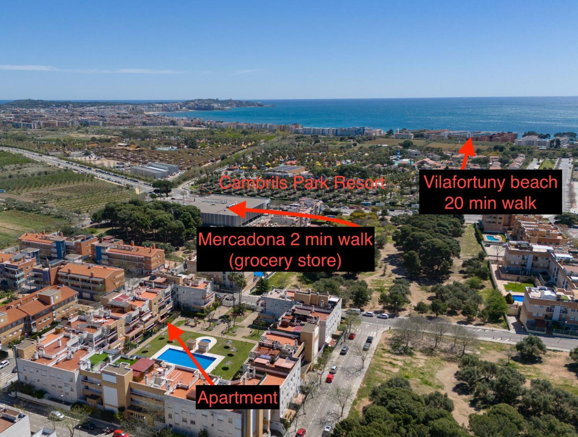 Апартаменти Cambrils Haven:2Br+2Bth+Wf+Pool Екстер'єр фото